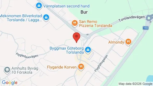 Lägenheter att hyra i Västra hisingen - kort over placeringen
