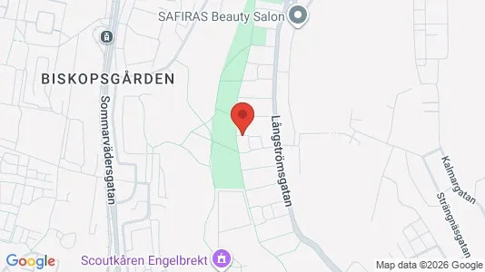 Lägenheter att hyra i Västra hisingen - kort over placeringen