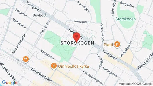 Lägenheter att hyra i Sundbyberg - kort over placeringen