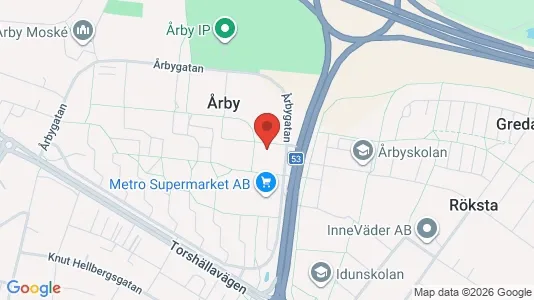 Lägenheter att hyra i Eskilstuna - kort over placeringen