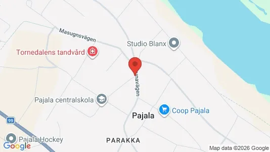 Lägenheter att hyra i Pajala - Bild från Google Street View