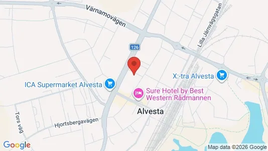 Lägenheter att hyra i Alvesta - Bild från Google Street View