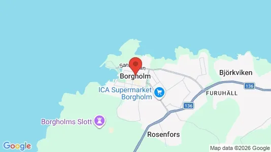 Lägenheter att hyra i Borgholm - kort over placeringen