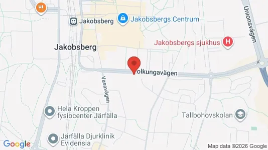 Lägenheter att hyra i Järfälla - kort over placeringen