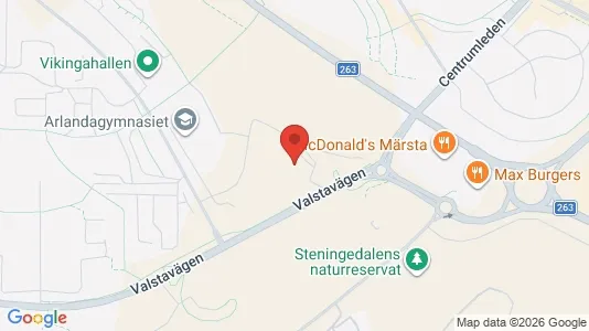 Lägenheter att hyra i Sigtuna - kort over placeringen