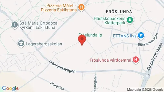 Lägenheter att hyra i Eskilstuna - kort over placeringen