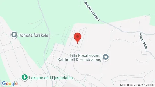 Lägenheter att hyra i Sundsvall - kort over placeringen