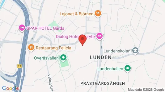 Lägenheter att hyra i Örgryte-Härlanda - kort over placeringen
