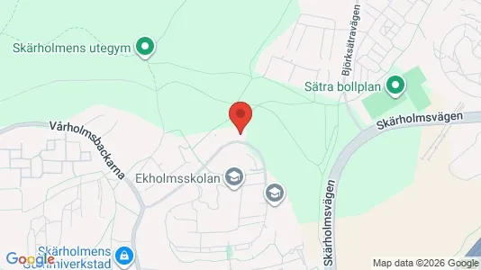 Lägenheter att hyra i Söderort - kort over placeringen