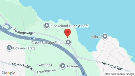 Lägenheter att hyra i Huddinge - kort over placeringen