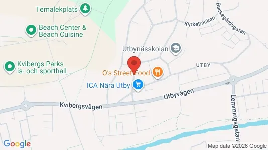 Lägenheter att hyra i Göteborg Östra - kort over placeringen