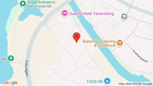 Lägenheter att hyra i Vänersborg - kort over placeringen
