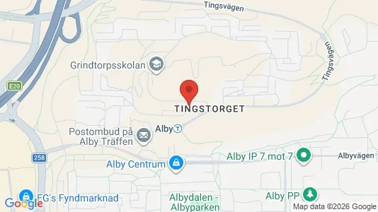 Lägenheter att hyra i Botkyrka - kort over placeringen