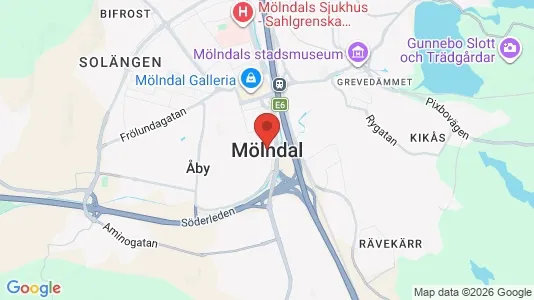 Hus att hyra i Mölndal - Bild från Google Street View