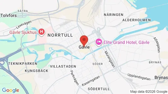 Hus att hyra i Gävle - Bild från Google Street View