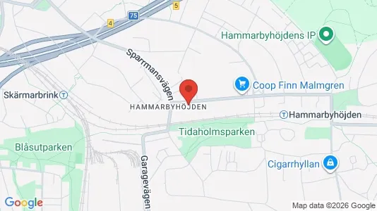Lägenheter att hyra i Söderort - kort over placeringen