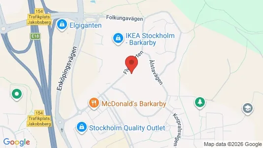 Lägenheter att hyra i Järfälla - kort over placeringen