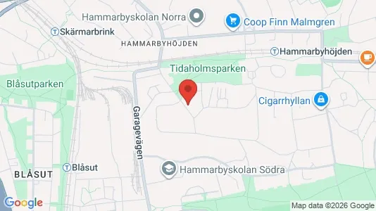 Lägenheter att hyra i Söderort - kort over placeringen