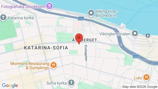 Lägenheter att hyra i Södermalm - kort over placeringen