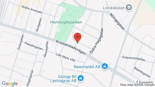 Lägenheter att hyra i Hässleholm - kort over placeringen