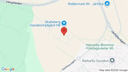 Lägenheter att hyra i Järfälla - kort over placeringen