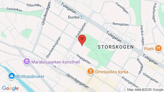 Lägenheter att hyra i Sundbyberg - kort over placeringen