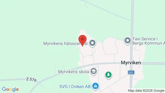 Lägenheter att hyra i Berg - kort over placeringen