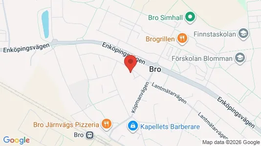 Lägenheter att hyra i Upplands-Bro - kort over placeringen