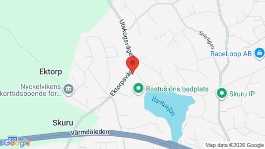 Lägenheter att hyra i Nacka - kort over placeringen