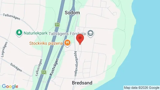 Lägenheter att hyra i Sundsvall - kort over placeringen