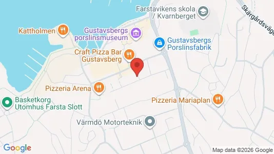 Lägenheter att hyra i Värmdö - kort over placeringen
