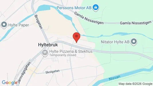 Lägenheter att hyra i Hylte - kort over placeringen