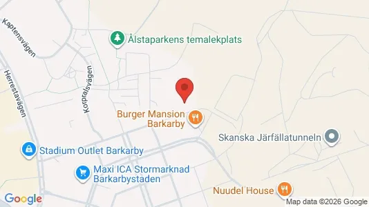 Lägenheter att hyra i Järfälla - kort over placeringen