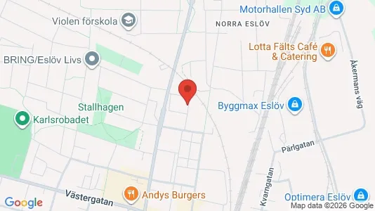 Lägenheter att hyra i Eslöv - Bild från Google Street View