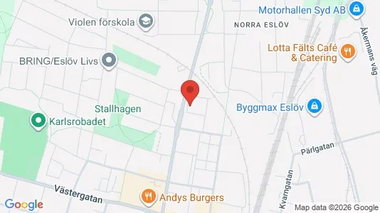 Lägenheter att hyra i Eslöv - Bild från Google Street View