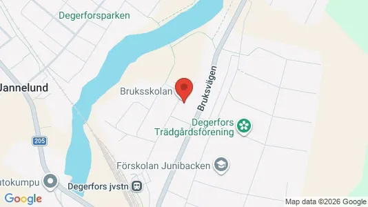 Lägenheter att hyra i Degerfors - kort over placeringen