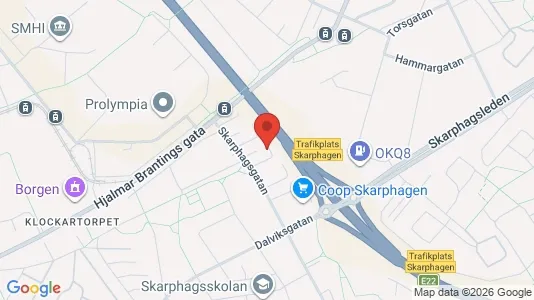 Lägenheter att hyra i Norrköping - kort over placeringen