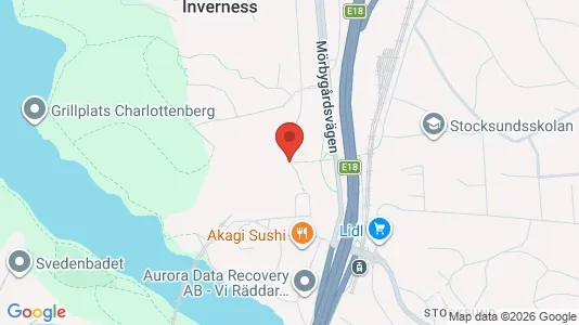 Lägenheter att hyra i Danderyd - kort over placeringen