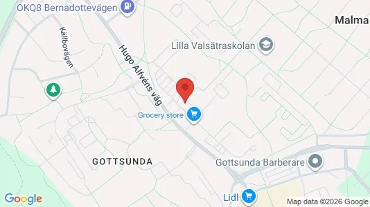 Rum att hyra i Uppsala - kort over placeringen
