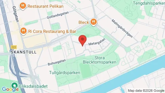 Lägenheter att hyra i Södermalm - kort over placeringen
