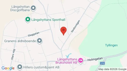 Lägenheter att hyra i Hedemora - kort over placeringen