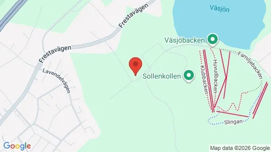 Lägenheter att hyra i Sollentuna - kort over placeringen