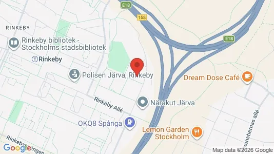 Lägenheter att hyra i Västerort - kort over placeringen