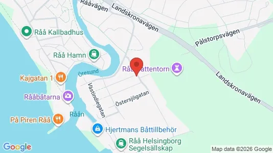 Lägenheter att hyra i Helsingborg - kort over placeringen