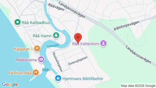 Lägenheter att hyra i Helsingborg - kort over placeringen