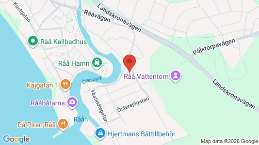 Lägenheter att hyra i Helsingborg - kort over placeringen