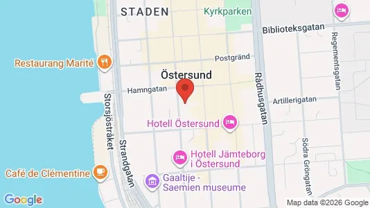 Lägenheter att hyra i Östersund - Bild från Google Street View