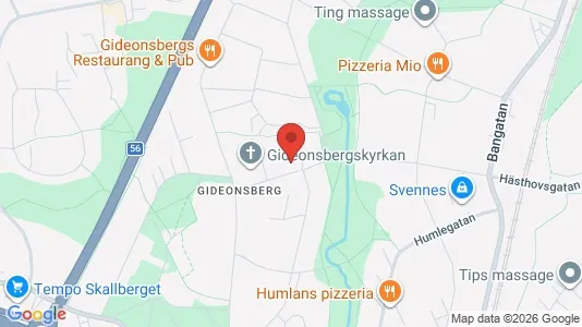Lägenheter att hyra i Västerås - kort over placeringen