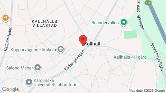 Lägenheter att hyra i Järfälla - kort over placeringen
