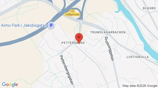 Lägenheter att hyra i Västerås - kort over placeringen